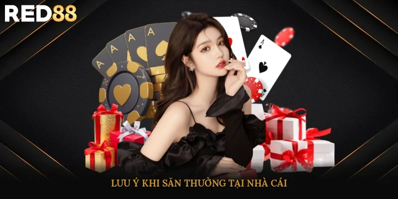 Lưu ý khi săn thưởng tại nhà cái