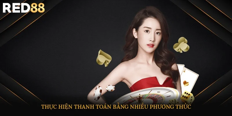 Thực hiện thanh toán bằng nhiều phương thức